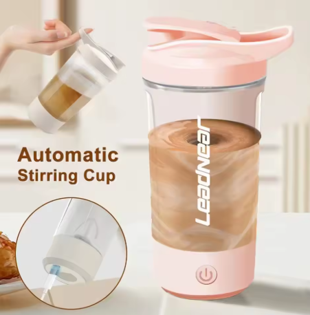 Electric Portable Blender Cup - Automatic Shaker for Protein Powder & Smoothies