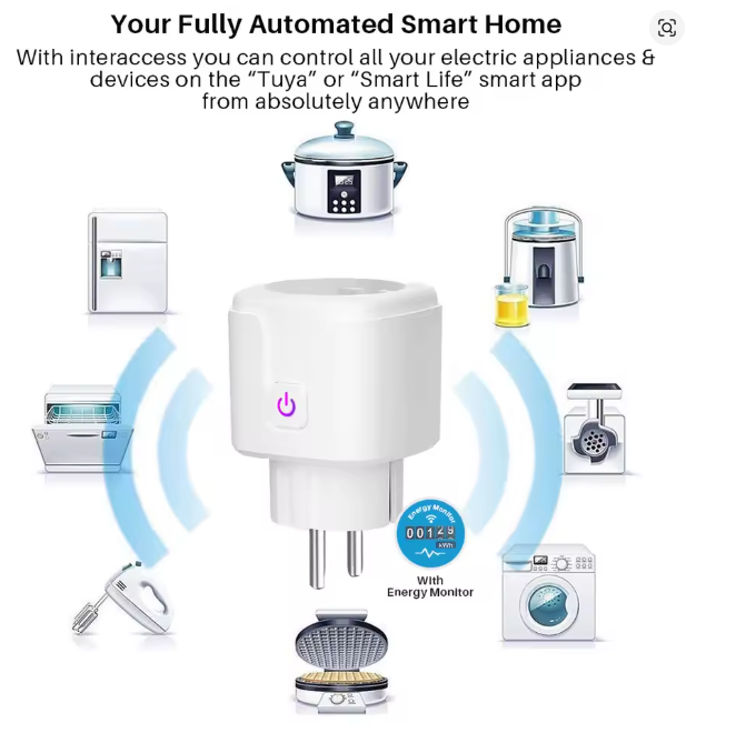 Smart Wi-Fi-plugg – Styr strømmen fra telefonen din