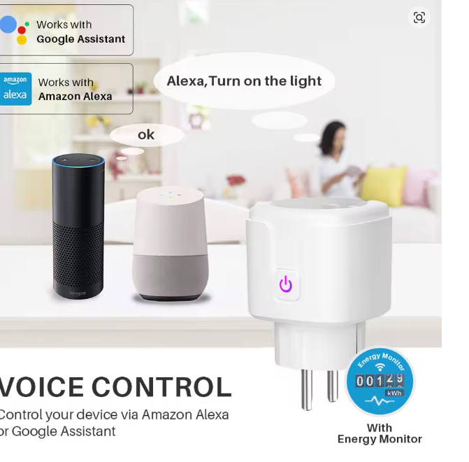 Smart Wi-Fi-plugg – Styr strømmen fra telefonen din