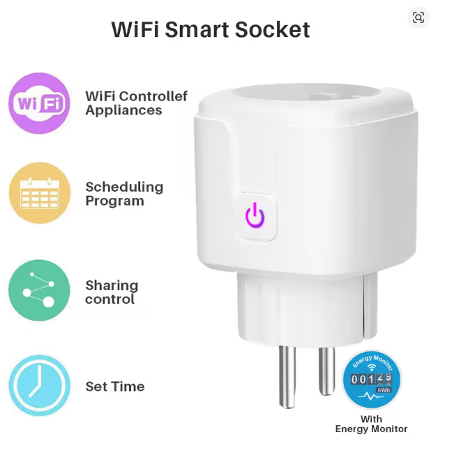 Smart Wi-Fi-plugg – Styr strømmen fra telefonen din