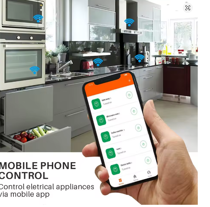 Smart Wi-Fi-plugg – Styr strømmen fra telefonen din
