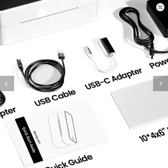 Trådløs Bluetooth-etikettskriver for frakt – 4x6 termisk skriver for iPhone og Android