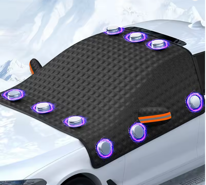 Snø- og isbeskyttelse for frontrute – vinterfrostbeskyttelse