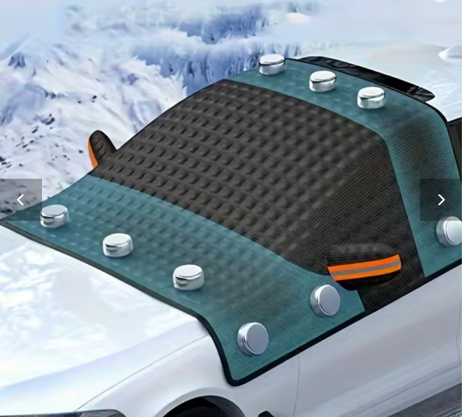 Snø- og isbeskyttelse for frontrute – vinterfrostbeskyttelse