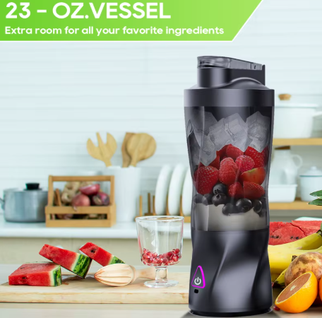 Portable Blender 700ml USB - Oppladbar Smoothie Blender Multifunksjonel