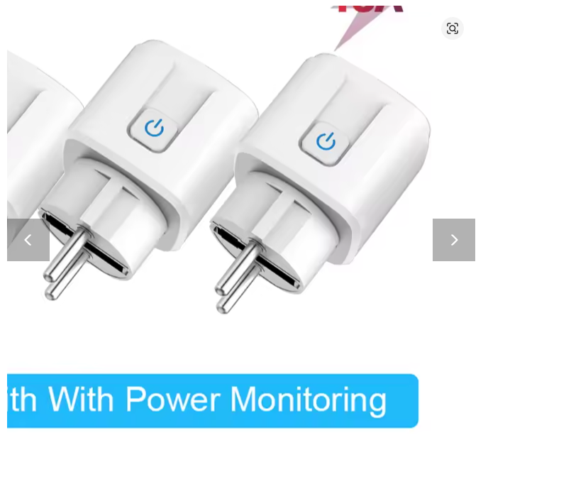 Smart Zigbee Plugg 16A - Trådløs Fjernkontroll med Alexa & Google Home