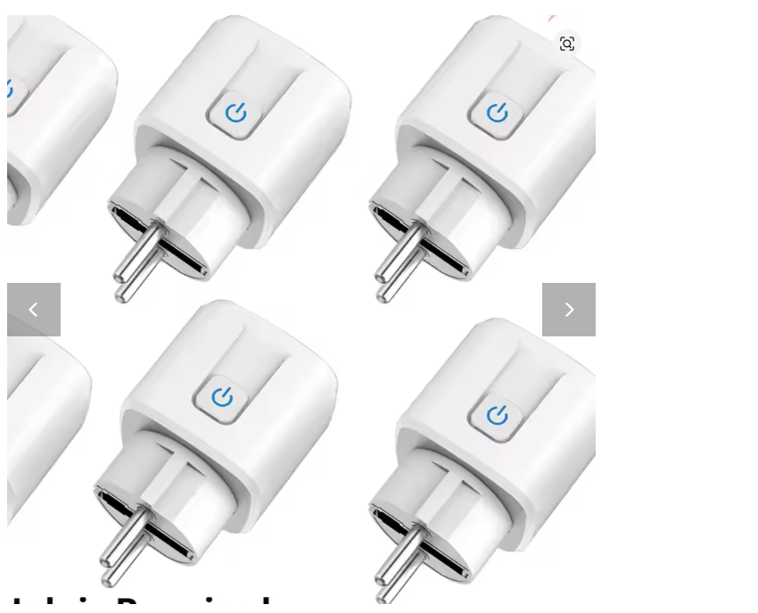 Smart Zigbee Plugg 16A - Trådløs Fjernkontroll med Alexa & Google Home