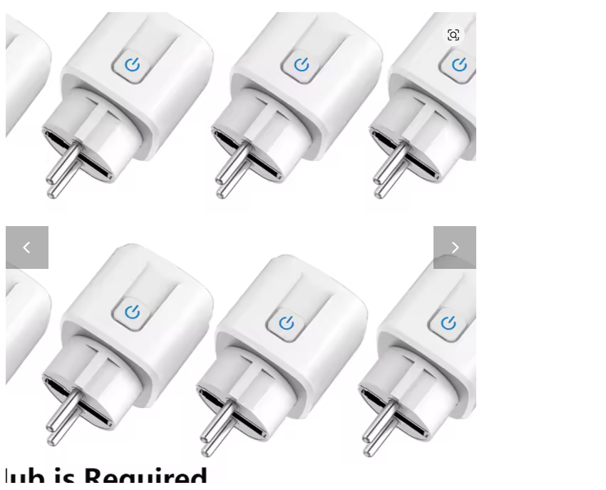 Smart Zigbee Plugg 16A - Trådløs Fjernkontroll med Alexa & Google Home