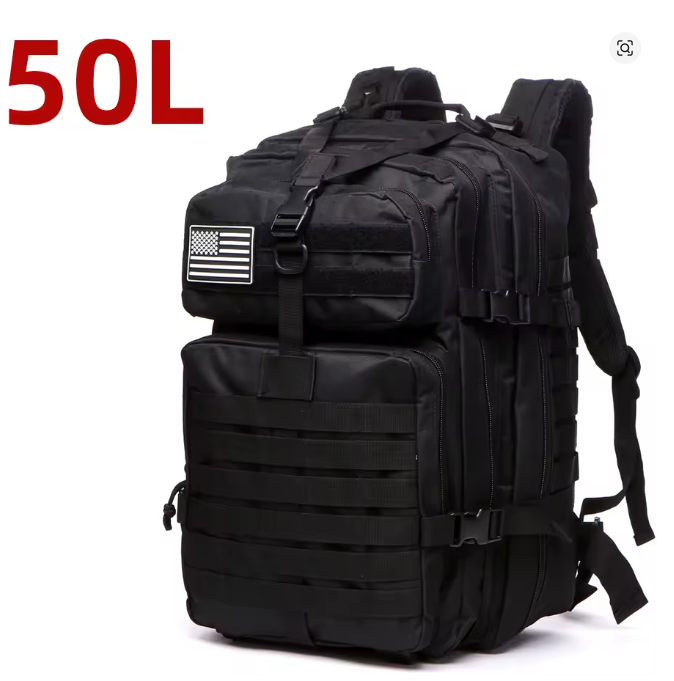 25L Tactical Backpack Waterproof Outdoor Camping Hiking Fishing Hunting Bag Military Rucksack