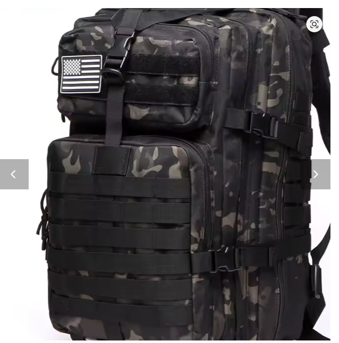 25L Tactical Backpack Waterproof Outdoor Camping Hiking Fishing Hunting Bag Military Rucksack