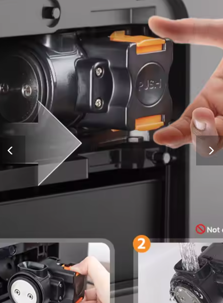 HiBREW Fully Automatic Espresso Machine Cappuccino Milk System & Coffee Maker Machine Touch Display With Grinder H16