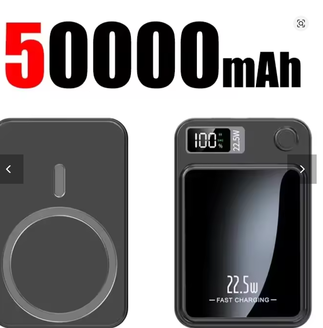 OnePlus 200000mAh Magnetic 32.5W Wireless Charger Power Bank Fast Charging Digital Display