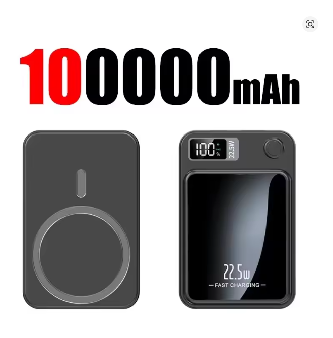 OnePlus 200000mAh Magnetic 32.5W Wireless Charger Power Bank Fast Charging Digital Display