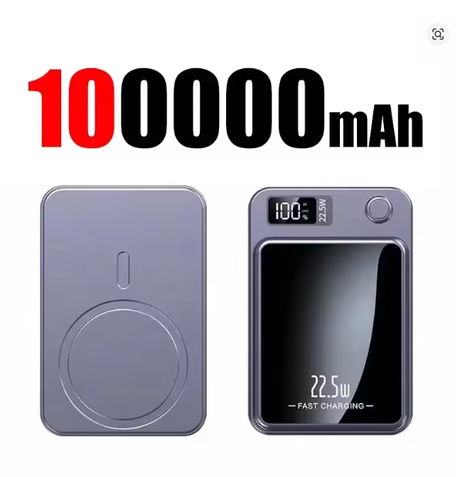 OnePlus 200000mAh Magnetic 32.5W Wireless Charger Power Bank Fast Charging Digital Display