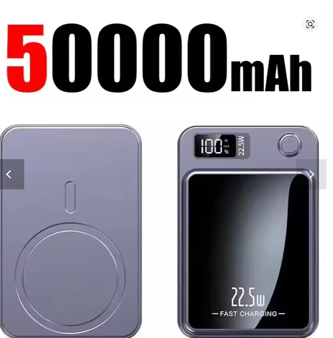 OnePlus 200000mAh Magnetic 32.5W Wireless Charger Power Bank Fast Charging Digital Display