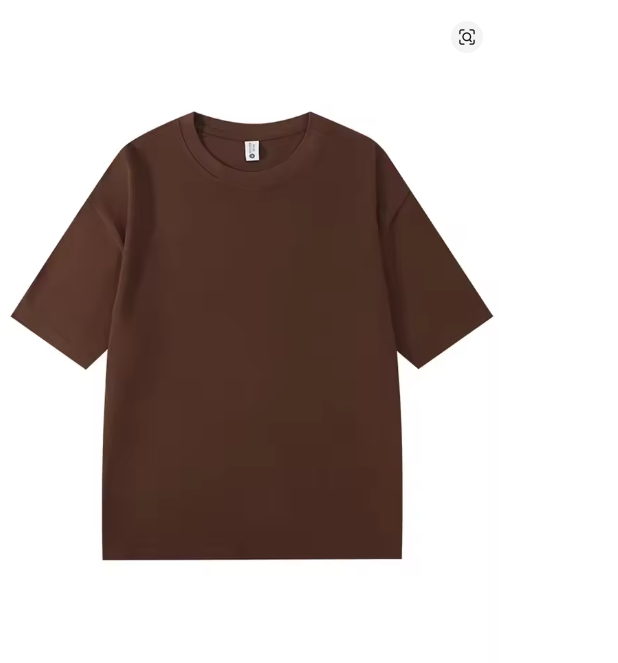 300gsm Heavy Cotton Summer T-shirts Men Korean Fashion O-Neck Short Sleeve Solid Color Casual Unisex Basic Tees Oversized Tshirt