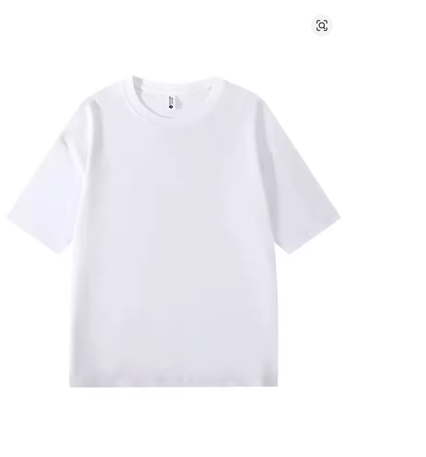 300gsm Heavy Cotton Summer T-shirts Men Korean Fashion O-Neck Short Sleeve Solid Color Casual Unisex Basic Tees Oversized Tshirt