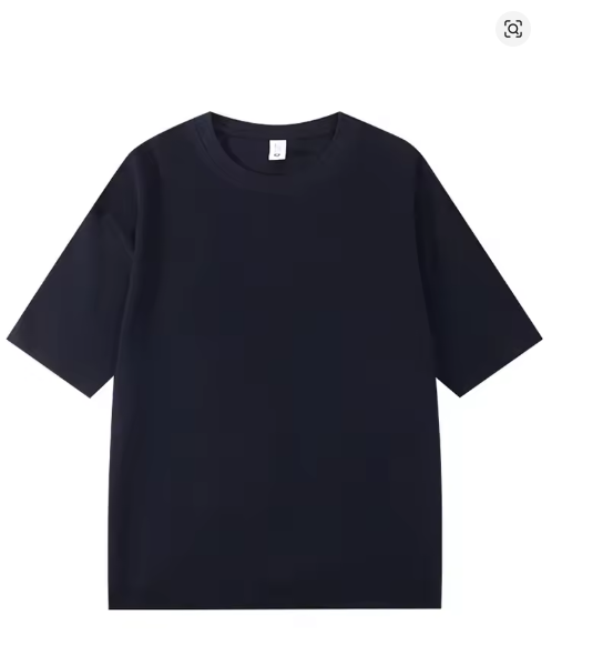 300gsm Heavy Cotton Summer T-shirts Men Korean Fashion O-Neck Short Sleeve Solid Color Casual Unisex Basic Tees Oversized Tshirt