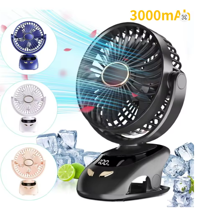 Portable Neck Fan Bladeless Hanging Neck Fan Rechargeable USB Lazy Wearable Sports Fan Outdoor Travel Cooler