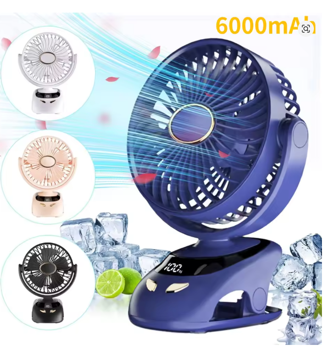 Portable Neck Fan Bladeless Hanging Neck Fan Rechargeable USB Lazy Wearable Sports Fan Outdoor Travel Cooler